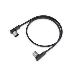 Rockboard Flat MIDI Cable 1000cm Black