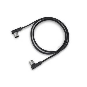 Rockboard Flat MIDI Cable 100cm Black