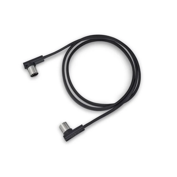 Rockboard Flat MIDI Cable 100cm Black