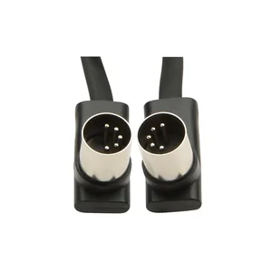 Rockboard Flat MIDI Cable 100cm Black