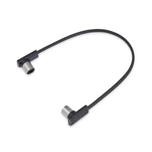 Rockboard Flat MIDI Cable 30cm Black