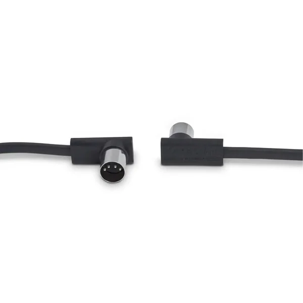 Rockboard Flat MIDI Cable 500cm Black