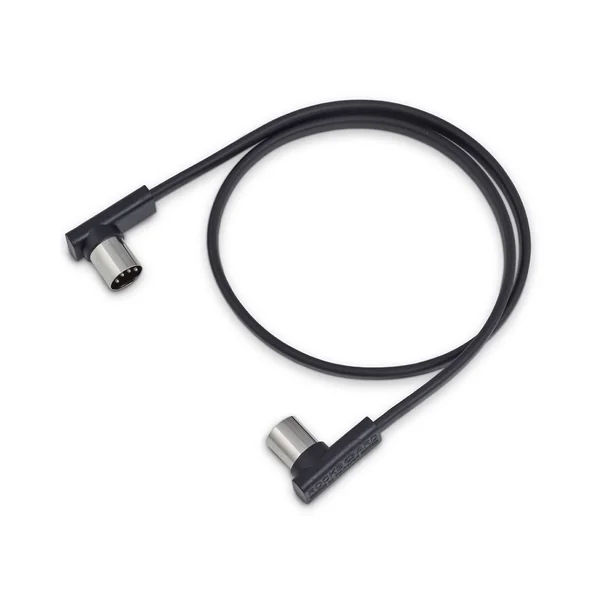 Rockboard Flat MIDI Cable 60cm Black