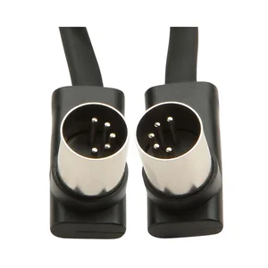 Rockboard Flat MIDI Cable 60cm Black