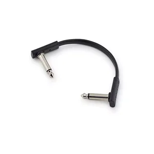Rockboard Flat Patch Cable Black 10 cm
