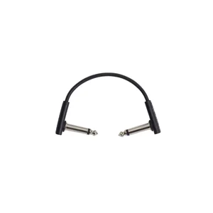 Rockboard Flat Patch Cable Black 10 cm