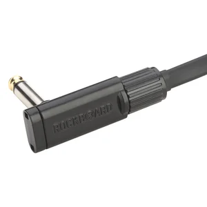 Rockboard Flat Patch Cable Black 100 cm