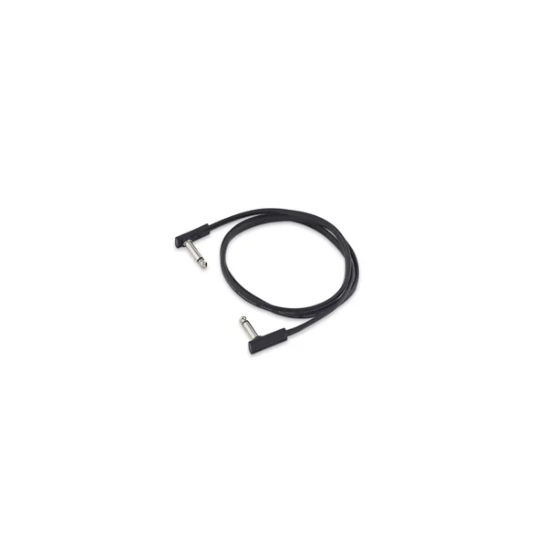 Rockboard Flat Patch Cable Black 100 cm