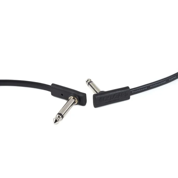 Rockboard Flat Patch Cable Black 5 cm