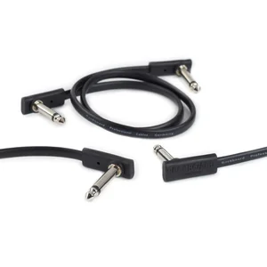 Rockboard Flat Patch Cable Black 5 cm