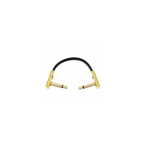 Rockboard Flat Patch Cable Gold 10 cm