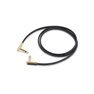 Rockboard Flat Patch Cable Gold 100 cm