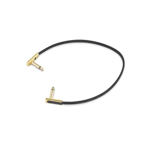 Rockboard Flat Patch Cable Gold 100 cm