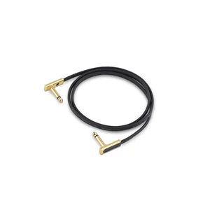 Rockboard Flat Patch Cable Gold 100 cm