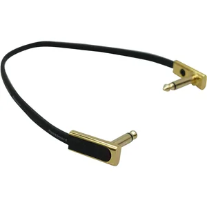 Rockboard Flat Patch Cable Gold 30 cm