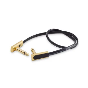 Rockboard Flat Patch Cable Gold 30 cm