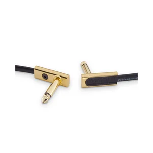 Rockboard Flat Patch Cable Gold 30 cm
