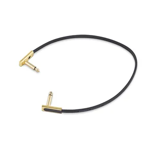 Rockboard Flat Patch Cable Gold 30 cm