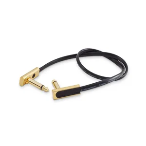 Rockboard Flat Patch Cable Gold 45 cm