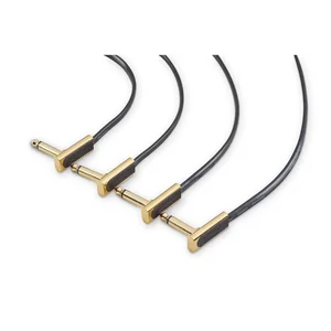 Rockboard Flat Patch Cable Gold 45 cm