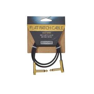 Rockboard Flat Patch Cable Gold 60 cm