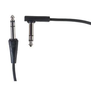 Rockboard Flat TRS Cable 15 cm BK