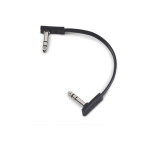 Rockboard Flat TRS Cable 15 cm BK