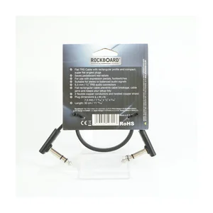 Rockboard Flat TRS Cable 30 cm BK