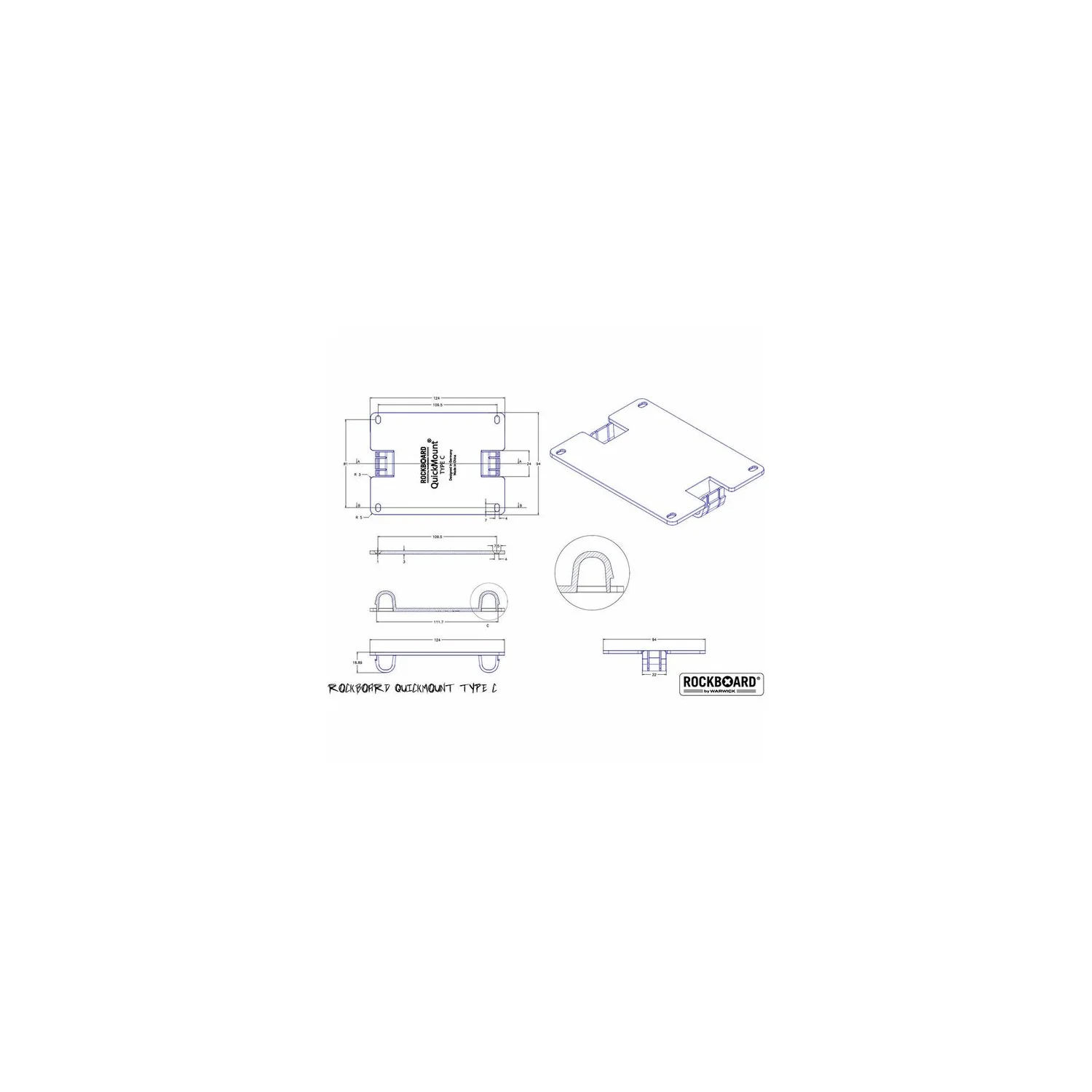 Rockboard Quick Mount Type C