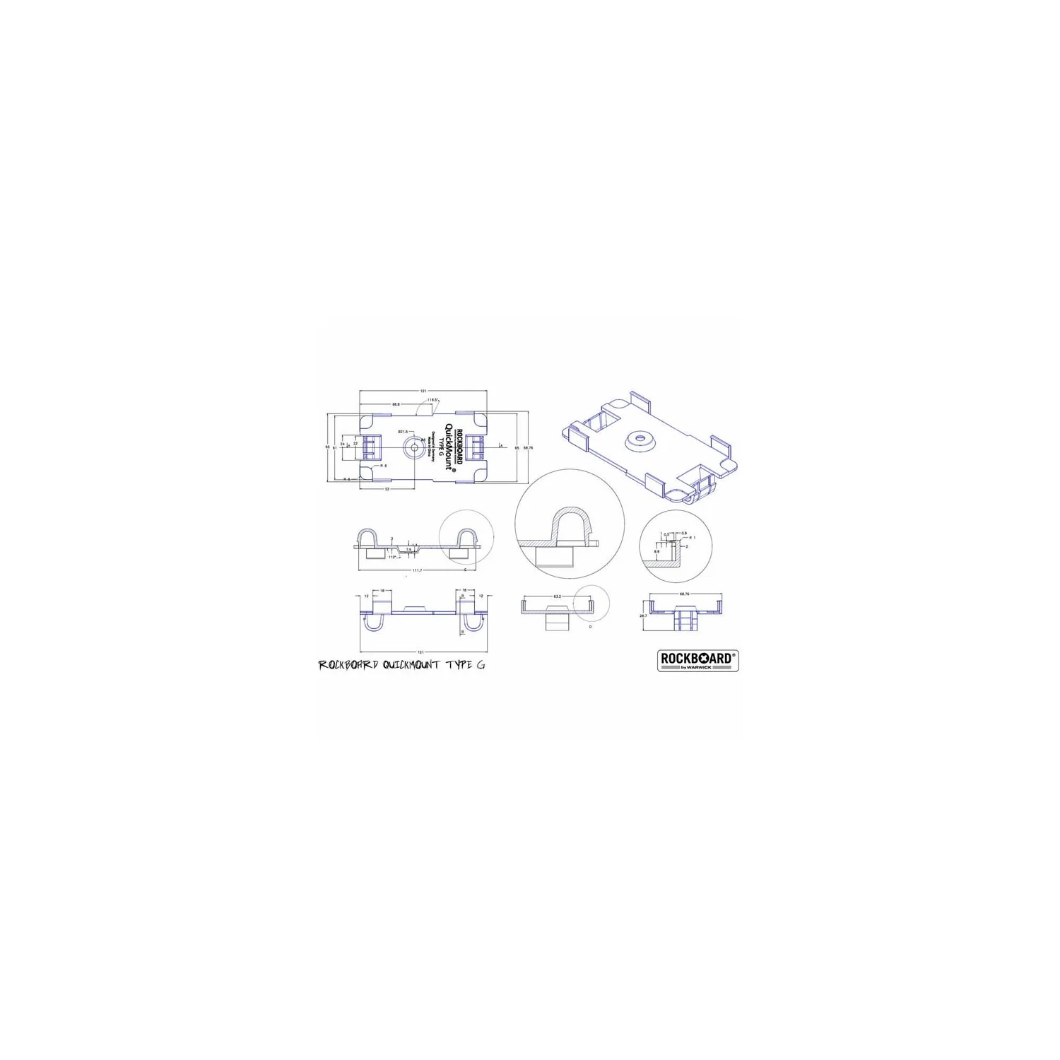 Rockboard Quick Mount Type G