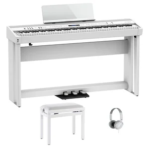 Roland FP-90X WH Home Bundle