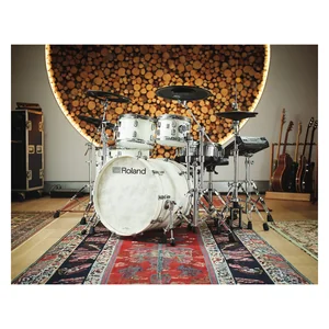 Roland VAD716-PW E-Drum Set Bundle