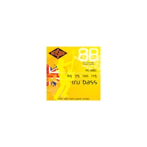 Rotosound RS88EL Black Nylon Extra Long