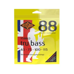 Rotosound RS88LD Black Nylon