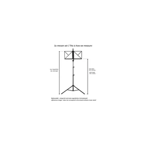 Scala Vilagio Music Stand Sonata WN