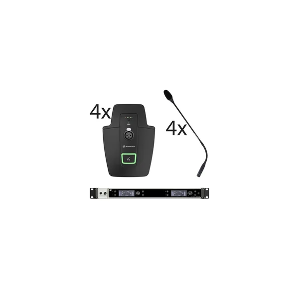 Sennheiser EW-DX 4CH Conference Set Q1-9