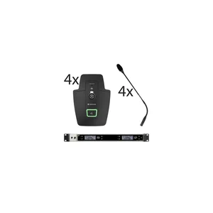 Sennheiser EW-DX 4CH Conference Set R1-9