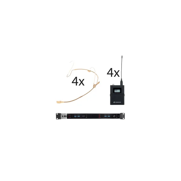Sennheiser EW-DX 4x HSP 4 Lemo R1-9 Set