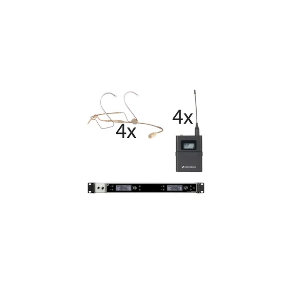 Sennheiser EW-DX HSP4 4 Dante Set S2-10