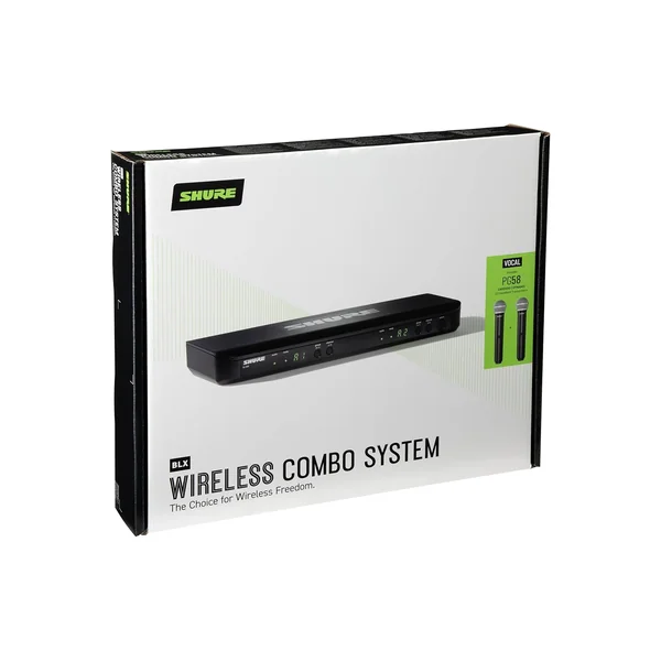 Shure BLX288/PG58 Combo M17