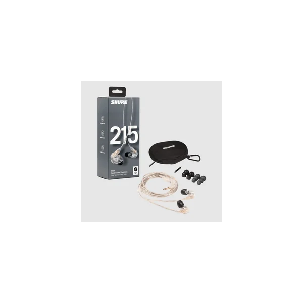 Shure SE215 Pro CL Case Bundle