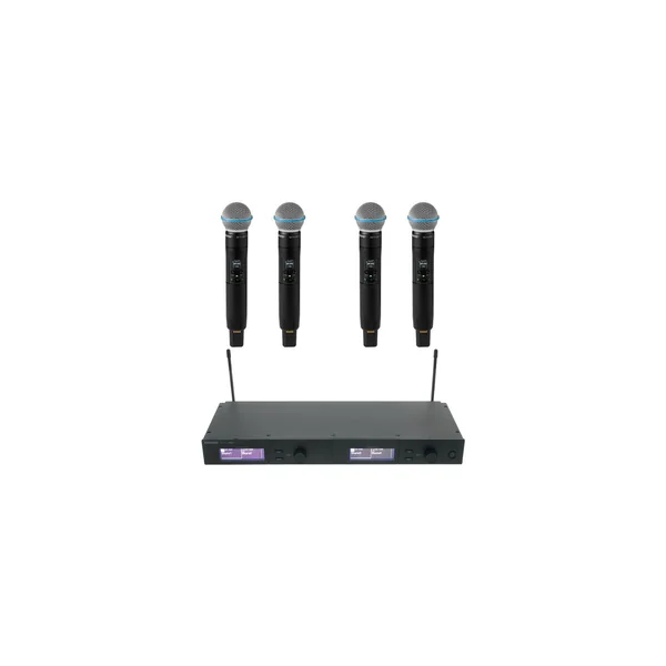 Shure SLXD4Q+E Beta58 K59 Bundle
