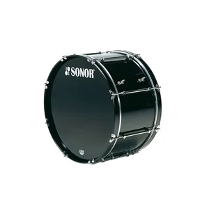 Sonor 24" Front Head Black with Hole