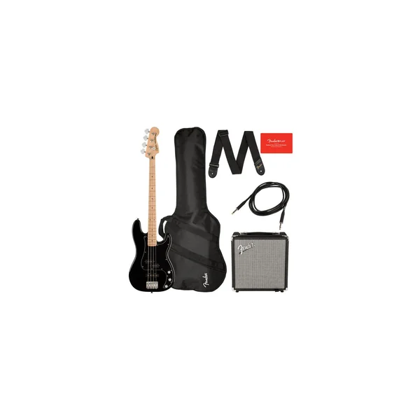 Squier Aff. P Bass MN PJ PACK BK