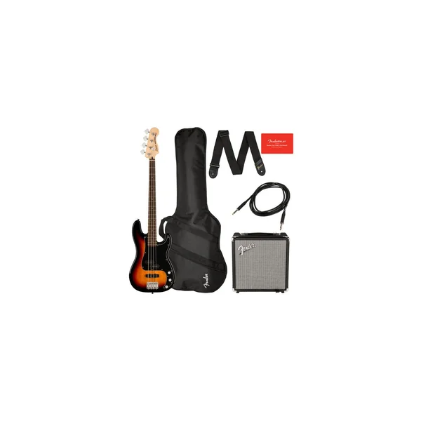 Squier Aff. P Bass PJ PACK 3-SB