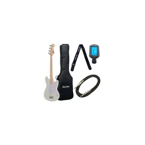 Squier Sonic Bronco Arctic Whi Bundle