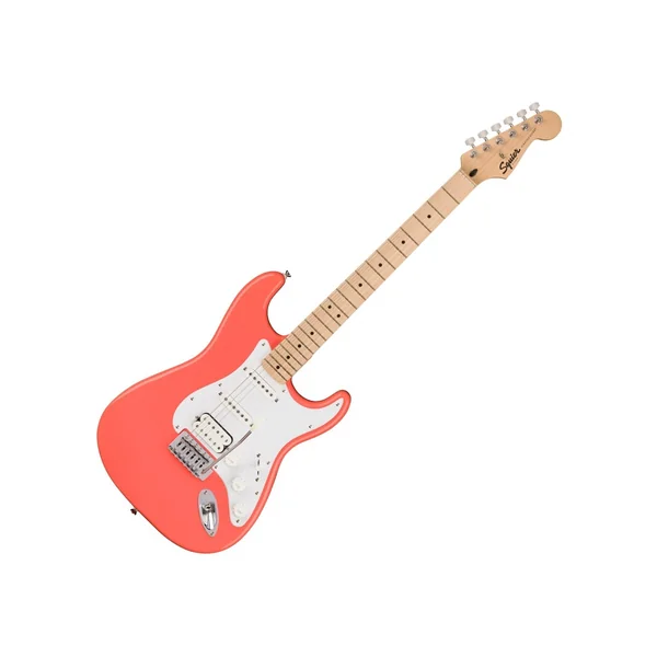 Squier Sonic Strat HSS TCoral Set