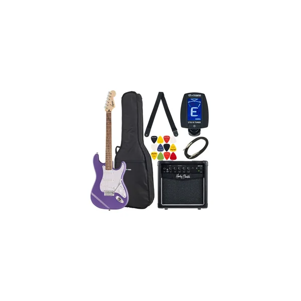 Squier Sonic Strat LRL Ultravi Set