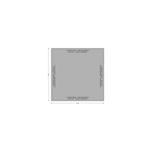 Stageworx Deco Curtain 160g/m² 3x3m BK