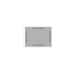 Stageworx Deco Curtain 160g/m² 4x3m WH